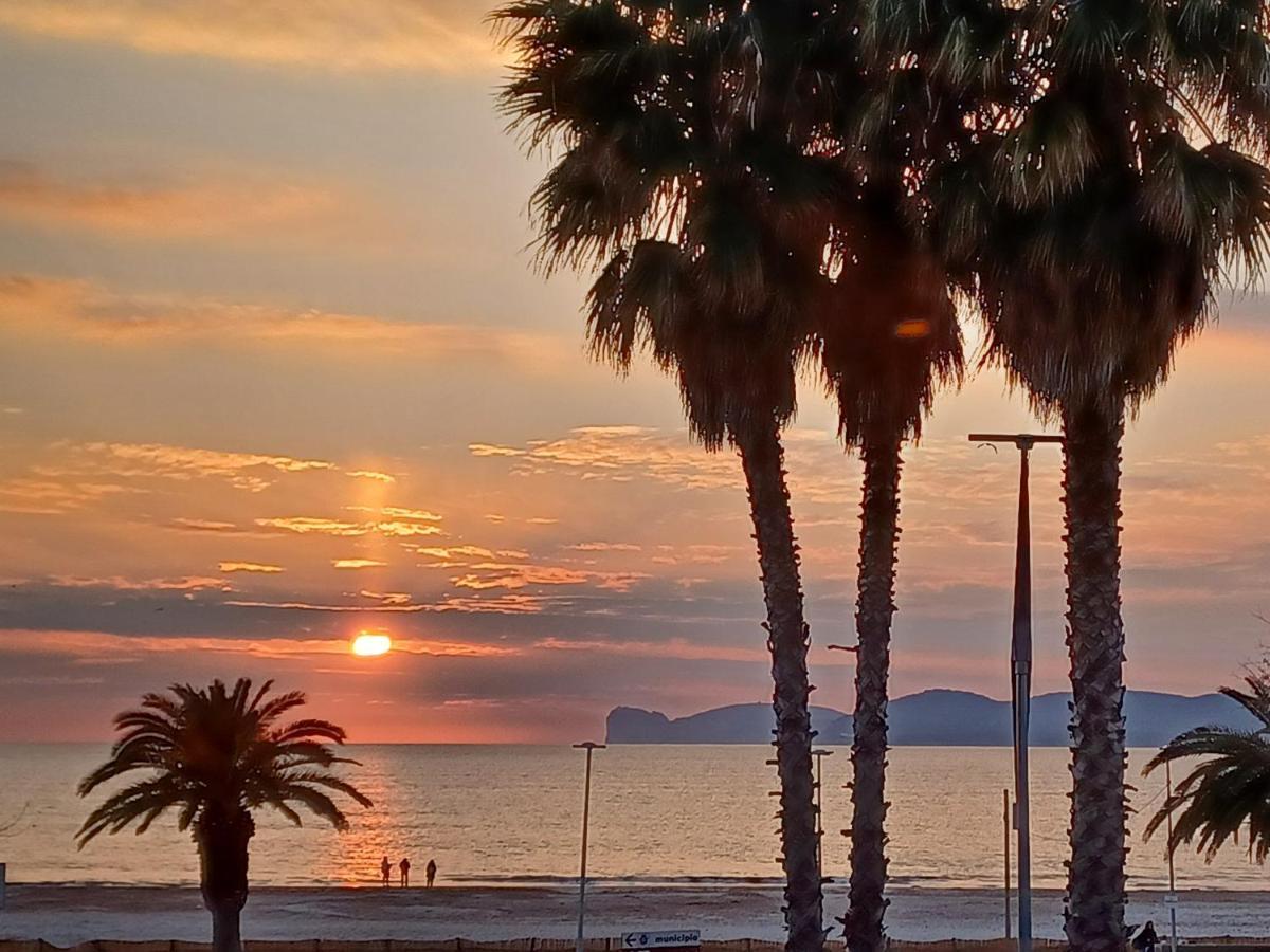 Orange Sunset, Seaview & Beach Front Alghero Bagian luar foto