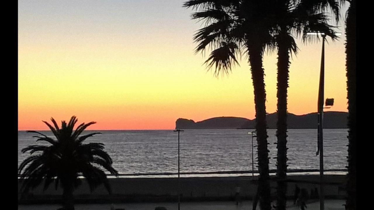 Orange Sunset, Seaview & Beach Front Alghero Bagian luar foto
